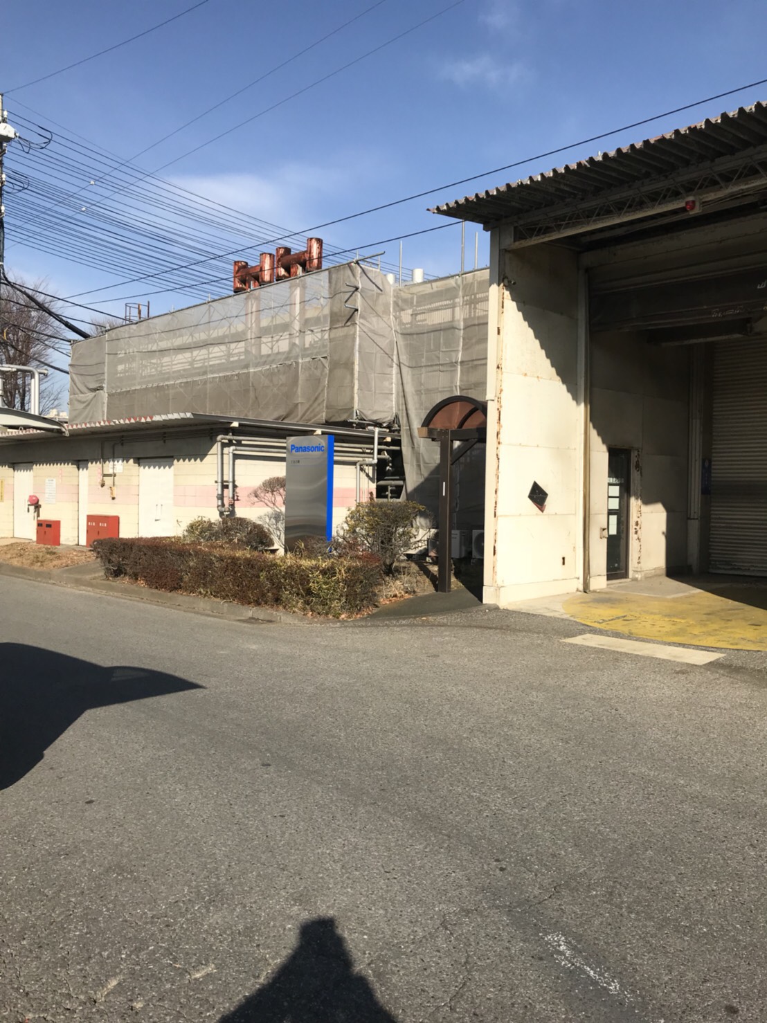 大泉町某工場外壁改修工事