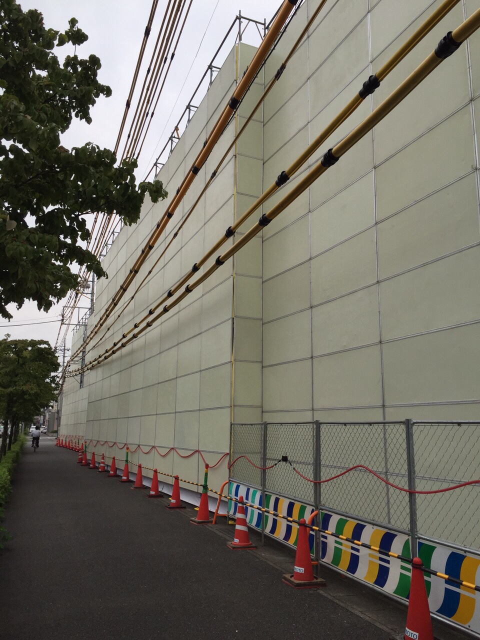 T社解体足場工事