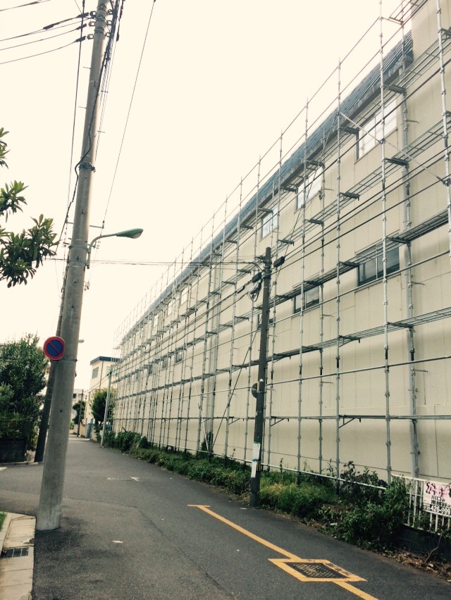 Y社倉庫外壁塗装工事