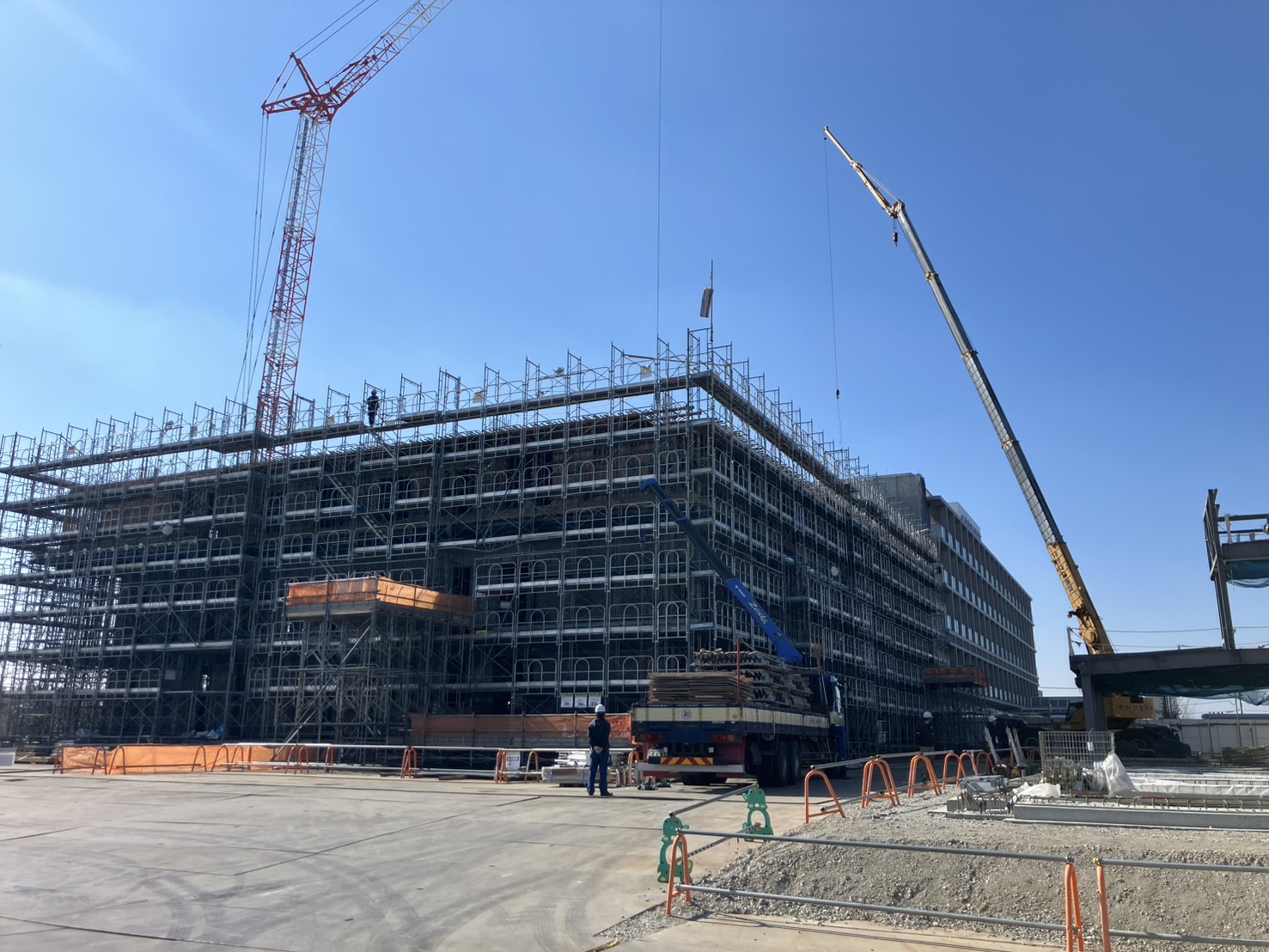 群馬県某市病院増築工事